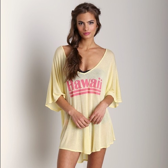 Wildfox Hawaiin Dream Tahiti Tunic XS